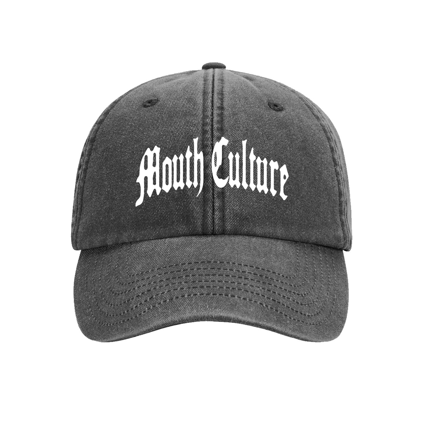 MOUTH CULTURE DAD CAP (BLACK)