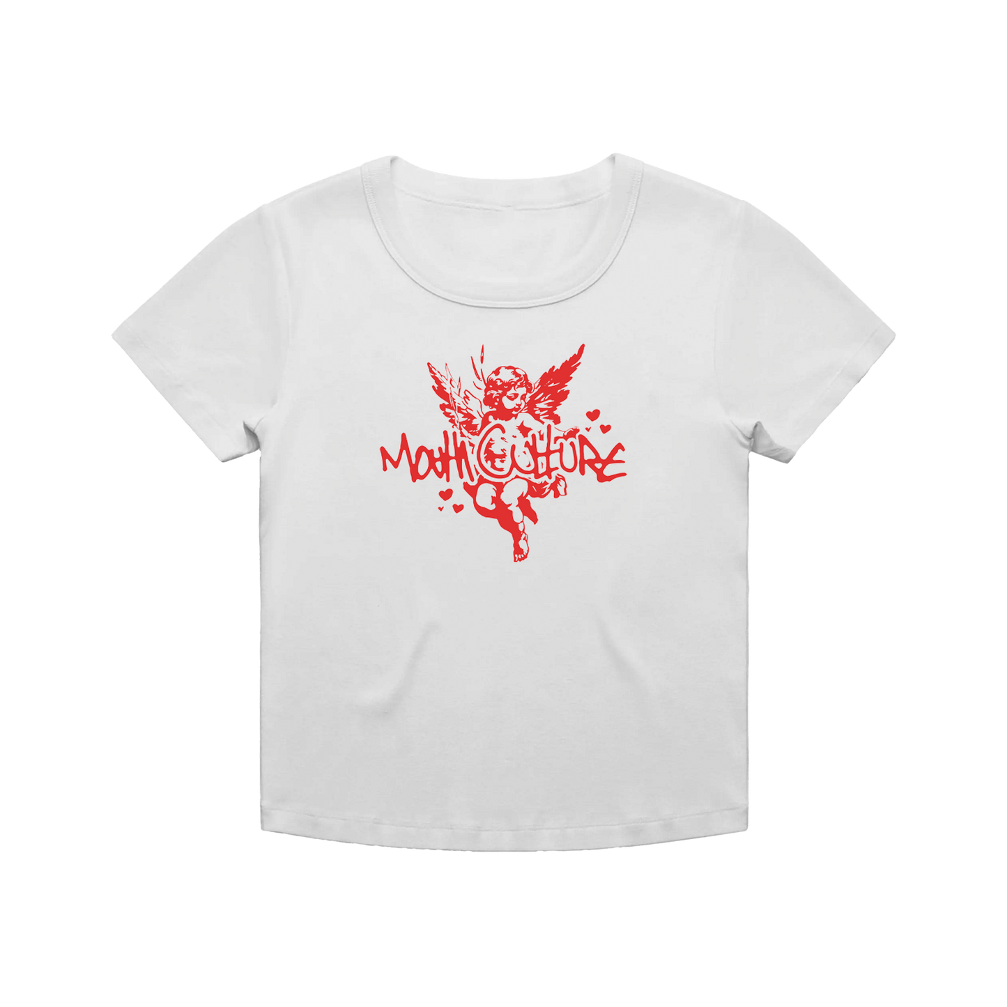 VALENTINES BABY TEE (WHITE)
