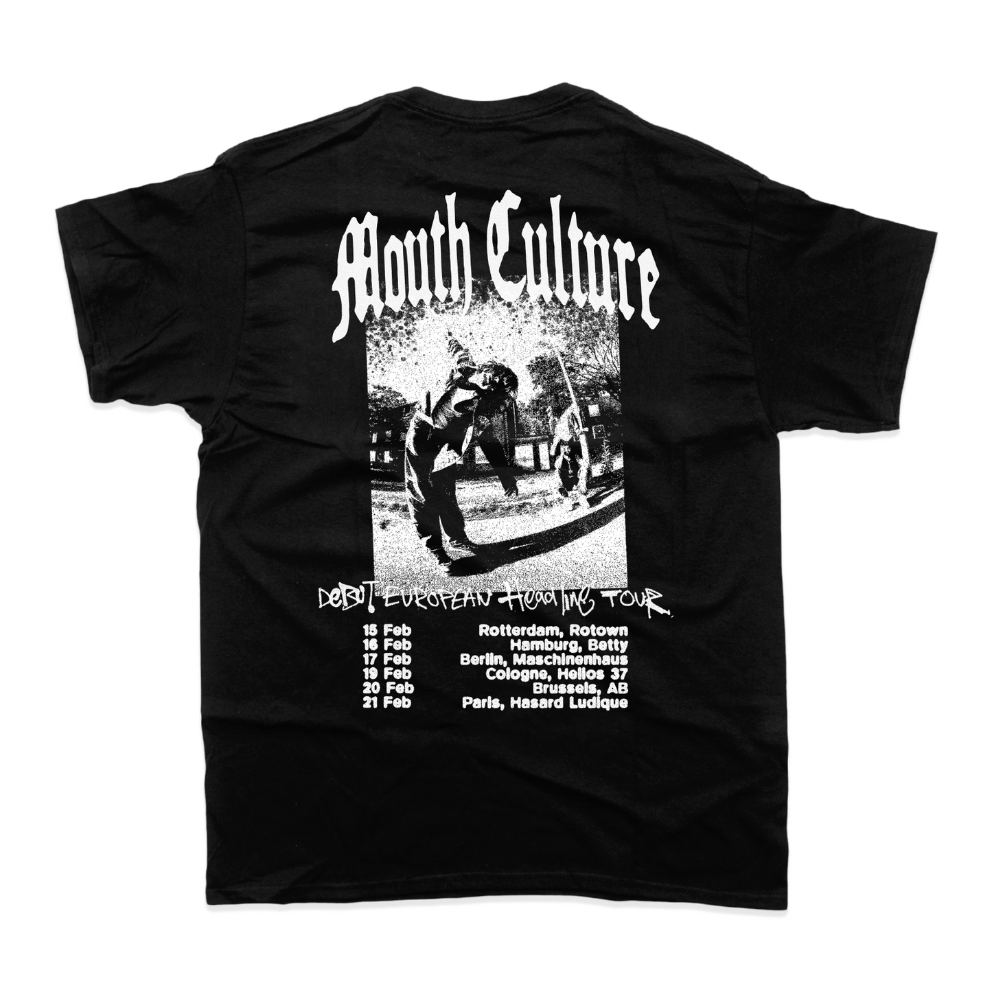 2026 EU TOUR T-SHIRT (BLACK)
