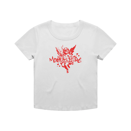 VALENTINES BABY TEE (WHITE)